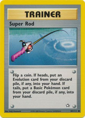 Super Rod 103/111 - Unlimited Neo Genesis - Common