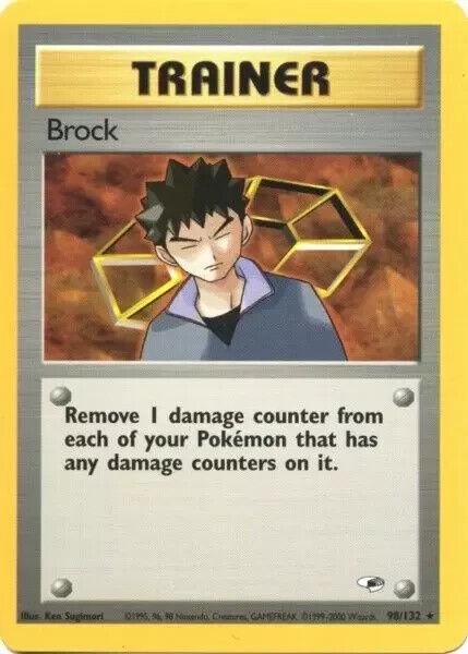 Brock (98) 098/132 - Unlimited Gym Heroes - Rare