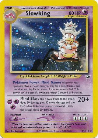 Slowking 014/111 - Unlimited Holofoil Neo Genesis - Holo Rare