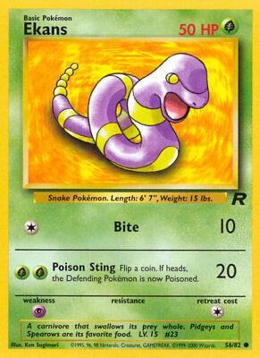 Ekans 056/82 - Unlimited Team Rocket - Common