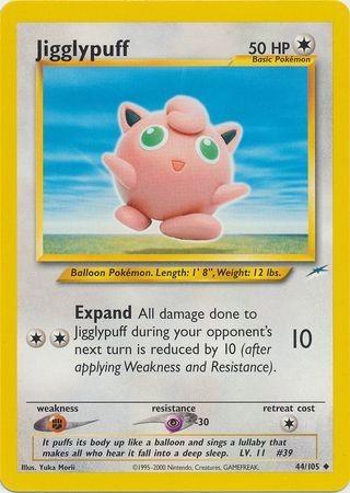 Jigglypuff 044/105 - Unlimited Neo Destiny - Uncommon