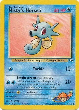 Misty's Horsea 086/132 - Unlimited Gym Heroes - Common
