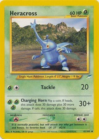 Heracross 041/105 - Unlimited Neo Destiny - Uncommon