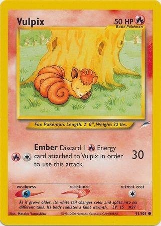 Vulpix 091/105 - Unlimited Neo Destiny - Common