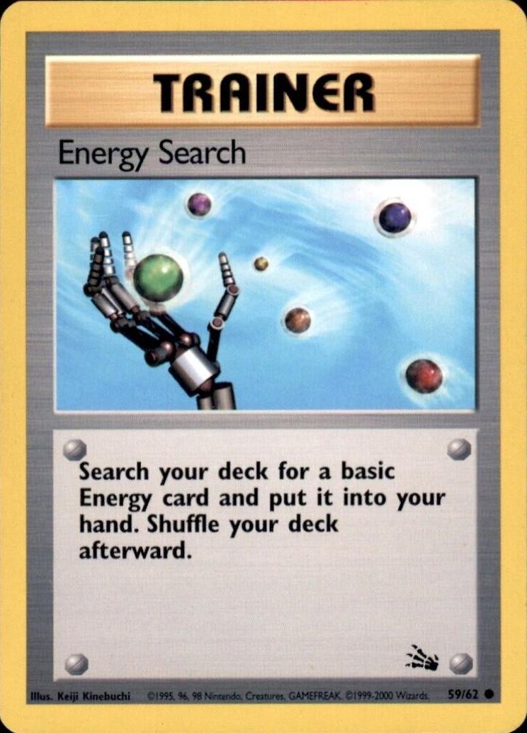 Energy Search 059/62 - Unlimited Fossil - Common