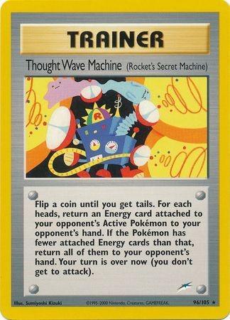 Thought Wave Machine (Rocket's Secret Machine) 096 - Unlimited Neo Destiny - Rare