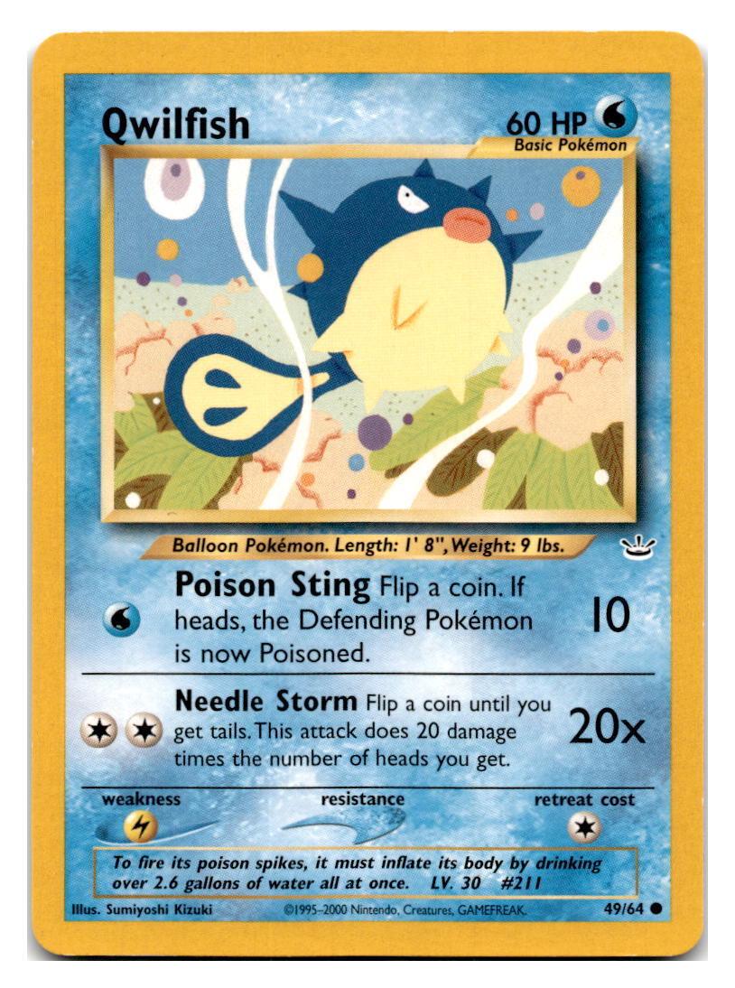 Qwilfish 049/64 - Unlimited Neo Revelation - Common