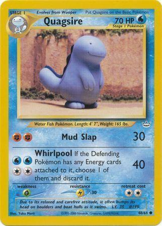 Quagsire 048/64 - Unlimited Neo Revelation - Common