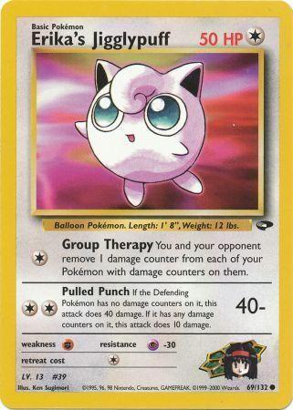 Erika's Jigglypuff 069/132 - Unlimited Gym Challenge - Common