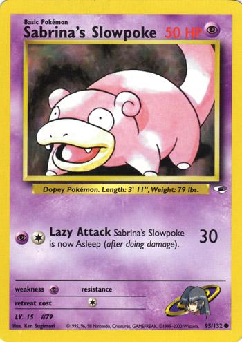 Sabrina's Slowpoke 095/132 - Unlimited Gym Heroes - Common