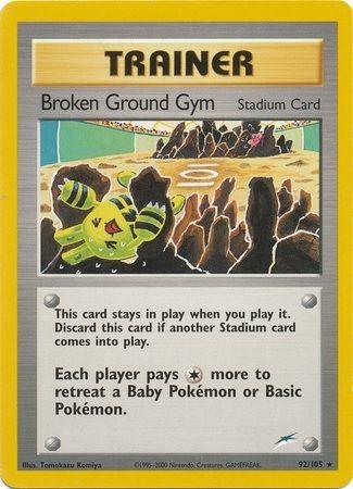 Broken Ground Gym 092 - Unlimited Neo Destiny - Rare