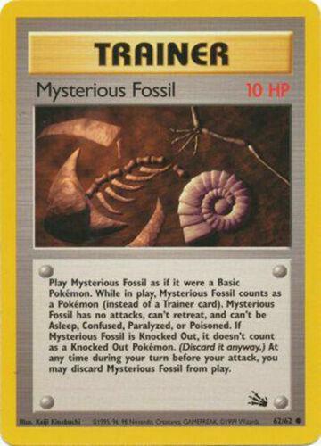 Mysterious Fossil 062/62 - Unlimited Fossil - Common