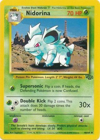 Nidorina 040/64 - Unlimited Jungle - Uncommon