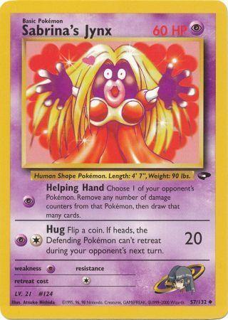 Sabrina's Jynx 057/132 - Unlimited Gym Challenge - Uncommon