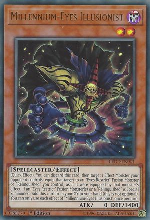 Millennium-Eyes Illusionist (LED2-EN001) - Legendary Duelists: Ancient Millennium 1st Edition