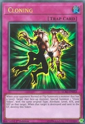 Cloning (LCKC-EN055) - Legendary Collection Kaiba 1st Edition