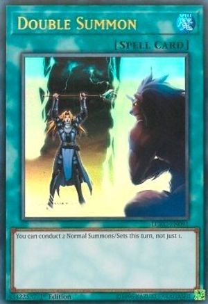 Double Summon (LCKC-EN091) - Legendary Collection Kaiba 1st Edition