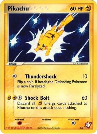 Pikachu 005/5 Kids WB Promos - Promo