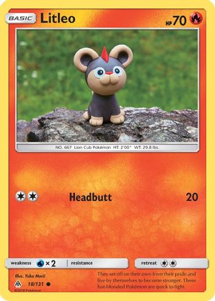 Litleo 018/131 SM Forbidden Light - Common