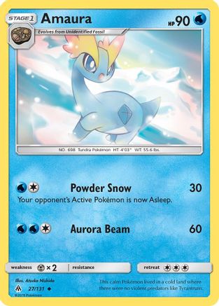 Amaura 027/131 SM Forbidden Light - Uncommon