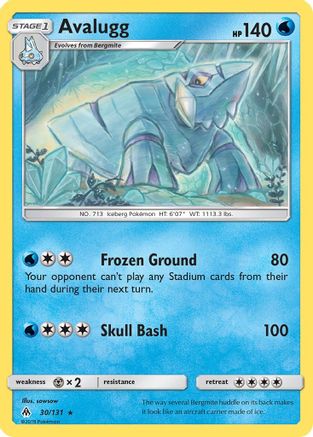 Avalugg 030 SM Forbidden Light - Rare