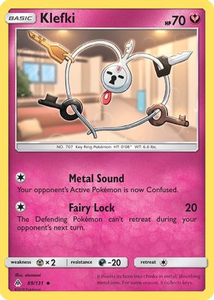 Klefki 089/131 SM Forbidden Light - Uncommon