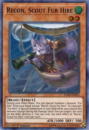 Recon, Scout Fur Hire (DASA-EN015) - Dark Saviors Unlimited