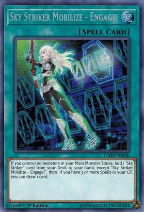 Sky Striker Mobilize - Engage! (DASA-EN030) - Dark Saviors Unlimited