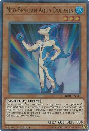 Neo-Spacian Aqua Dolphin (BLRR-EN049) - Battles of Legend: Relentless Revenge 1st Edition