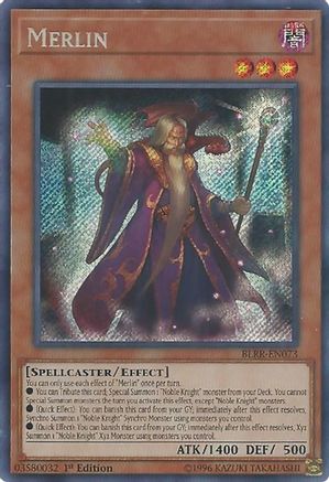 Merlin (BLRR-EN073) - Battles of Legend: Relentless Revenge 1st Edition