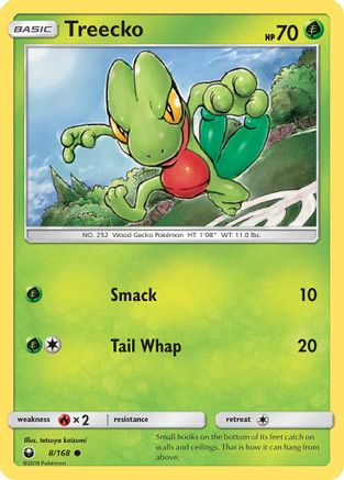 Treecko (8) 008/168 SM Celestial Storm - Common