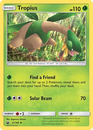 Tropius 021 SM Celestial Storm - Uncommon