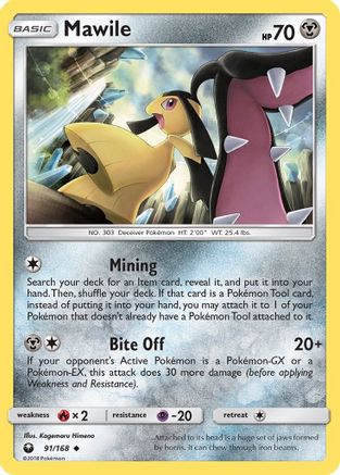 Mawile 091 SM Celestial Storm - Uncommon
