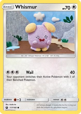 Whismur (117) 117/168 SM Celestial Storm - Common