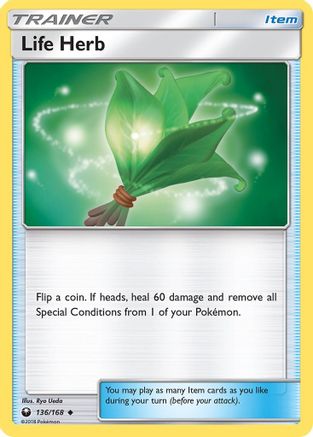 Life Herb 136 - Reverse Holofoil SM Celestial Storm - Uncommon
