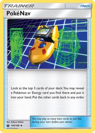 PokeNav 140/168 SM Celestial Storm - Uncommon