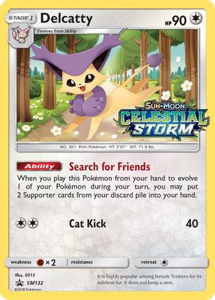 Delcatty SM132 - Holofoil SM Promos - Promo
