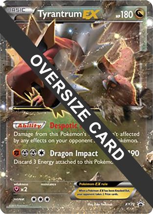 Tyrantrum EX XY70 - Holofoil Jumbo Cards - Promo