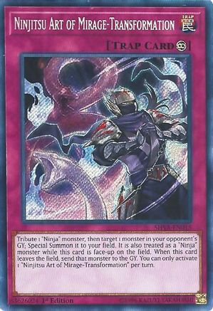 Ninjitsu Art of Mirage-Transformation (SHVA-EN015) - Shadows in Valhalla 1st Edition