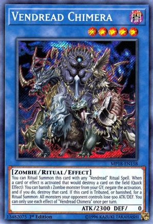 Vendread Chimera (MP18-EN158) - 2018 Mega-Tins Mega Pack 1st Edition