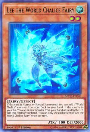 Lee the World Chalice Fairy (MP18-EN048) - 2018 Mega-Tins Mega Pack 1st Edition