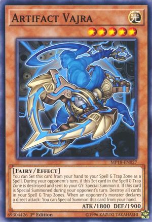 Artifact Vajra (MP18-EN027) - 2018 Mega-Tins Mega Pack 1st Edition