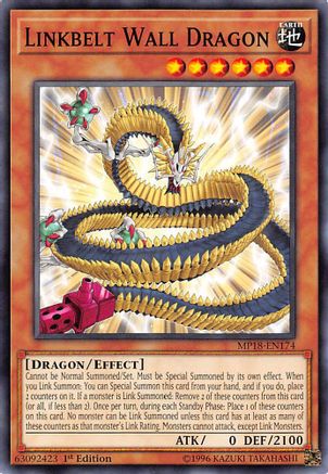 Linkbelt Wall Dragon (MP18-EN174) - 2018 Mega-Tins Mega Pack 1st Edition