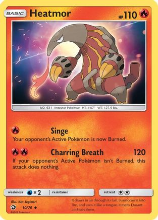 Heatmor 010 Dragon Majesty - Uncommon