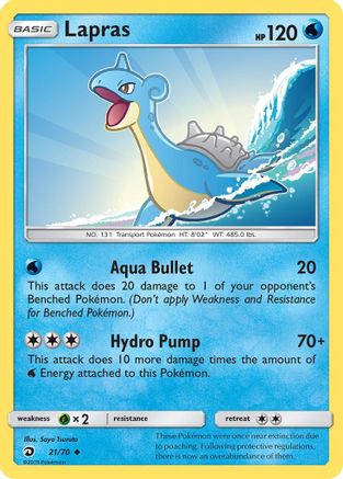 Lapras 021/70 Dragon Majesty - Uncommon