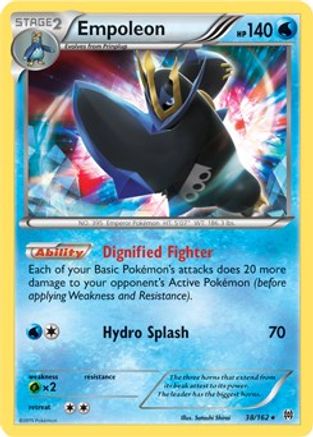 Empoleon 038/162 Deck Exclusives - Rare
