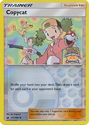Copycat 127/168 - Reverse Holofoil League & Championship Cards - Promo