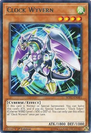 Clock Wyvern (SOFU-EN001) - Soul Fusion Unlimited