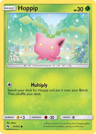 Hoppip (11) 011/214 SM Lost Thunder - Common
