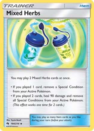 Mixed Herbs 184/214 SM Lost Thunder - Uncommon